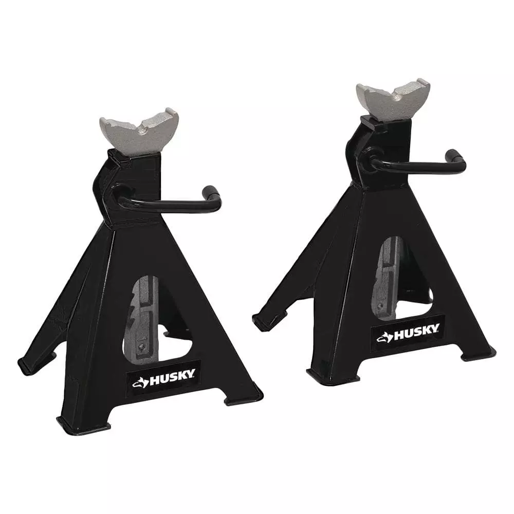 Husky 6-Ton Extended Reach Heavy-Duty Steel Jack Stands 11 Husky 6-Ton Extended Reach Heavy-Duty Steel Jack Stands - Image 9