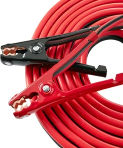 Husky 20 ft. 4-Gauge Booster Cables -Deals Hand Tools Zone Store husky jumper cables 0160420 ul1 76 1000
