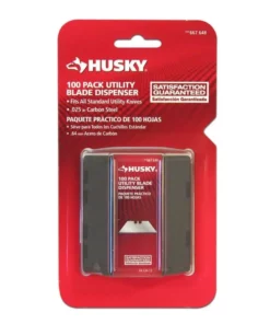 Husky Heavy-Duty Utility Blades (100-Pack)