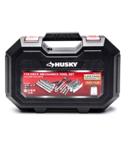 Husky Mechanics Tool Set (119-Piece) -Deals Hand Tools Zone Store husky mechanics tool sets h119mts 1f 1000
