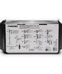 Husky Mechanics Tool Set (290-Piece) -Deals Hand Tools Zone Store husky mechanics tool sets h290mts 31 1000