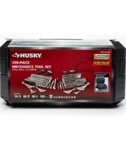 Husky Mechanics Tool Set (290-Piece) -Deals Hand Tools Zone Store husky mechanics tool sets h290mts 76 1000