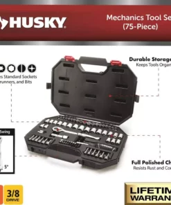 Husky Mechanics Tool Set (75-Piece) -Deals Hand Tools Zone Store husky mechanics tool sets h75mts 40 1000