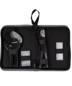 Husky 4-Piece PVC Cutting Kit with Foldable Pouch and Replacement Blades -Deals Hand Tools Zone Store husky pipe cutters 90279 c3 1000
