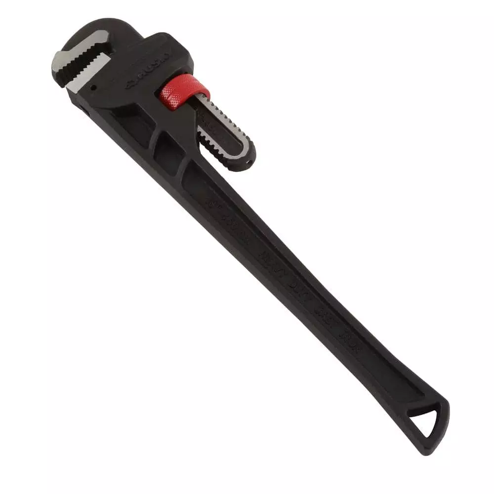 Husky 18 in. Heavy-Duty Cast Iron Pipe Wrench with 2 in. Jaw Capacity 4 Husky 18 in. Heavy-Duty Cast Iron Pipe Wrench with 2 in. Jaw Capacity - Image 2
