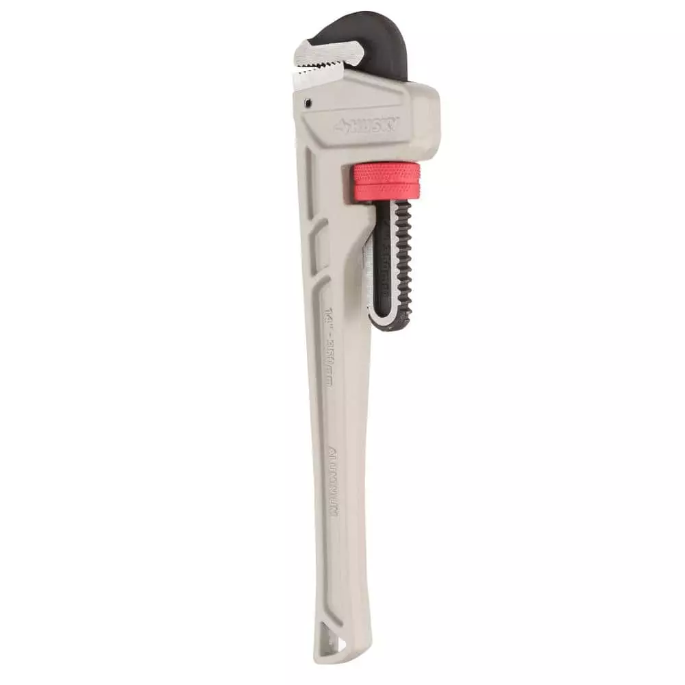 Husky 14 in. Aluminum Pipe Wrench with 1-1/2 in. Jaw Capacity 3 Husky 14 in. Aluminum Pipe Wrench with 1-1/2 in. Jaw Capacity