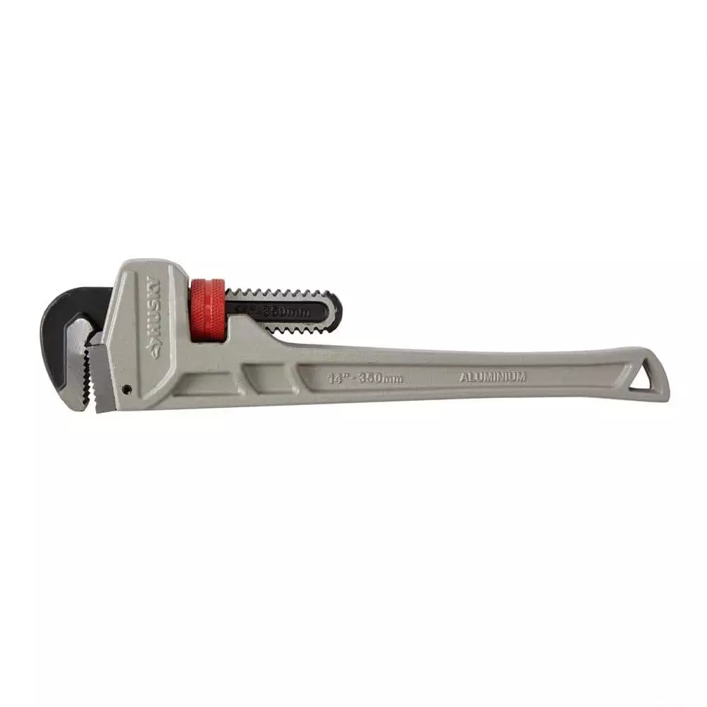 Husky 14 in. Aluminum Pipe Wrench with 1-1/2 in. Jaw Capacity 7 Husky 14 in. Aluminum Pipe Wrench with 1-1/2 in. Jaw Capacity - Image 5