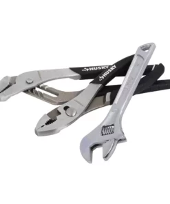 Husky Pliers and Wrench Set (3-Piece)