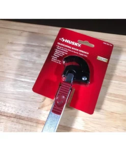 Husky 1-1/2 in. Quick-Release Telescoping Basin Wrench -Deals Hand Tools Zone Store husky plumbing wrenches 80 546 111 44 1000