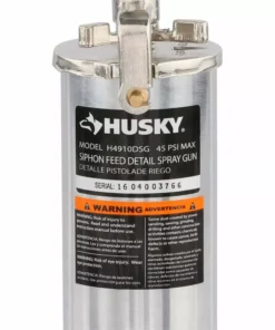 Husky Siphon Feed Detail Spray Gun -Deals Hand Tools Zone Store husky pneumatic paint sprayers h4910dsg 4f 1000