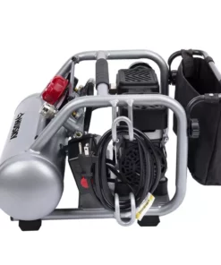 Husky 1 Gal. Portable Electric-Powered Silent Air Compressor -Deals Hand Tools Zone Store husky portable air compressors 3300113 44 1000