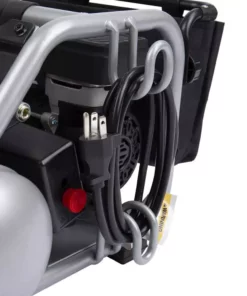 Husky 1 Gal. Portable Electric-Powered Silent Air Compressor -Deals Hand Tools Zone Store husky portable air compressors 3300113 d4 1000