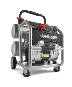 Husky 4.5 Gal. Portable Electric-Powered Silent Air Compressor