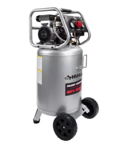 Husky 20 Gal. Vertical Electric-Powered Silent Air Compressor -Deals Hand Tools Zone Store husky portable air compressors 3332013 1d 1000