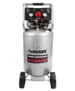 Husky 20 Gal. Vertical Electric-Powered Silent Air Compressor