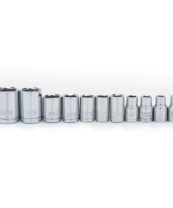 Husky 1/4 in. and 3/8 in. Stubby Ratchet and Socket Set (46-Piece) -Deals Hand Tools Zone Store husky ratchet socket sets h46pcsts fa 1000