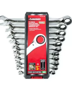 Husky Ratcheting Metric Combination Wrench Set (11-Piece) -Deals Hand Tools Zone Store husky ratcheting wrenches hrw11pcmm 02 4f 1000