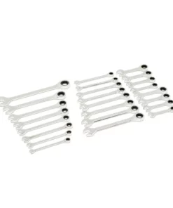 Husky SAE and Metric Ratcheting Wrench Set (24-Piece)