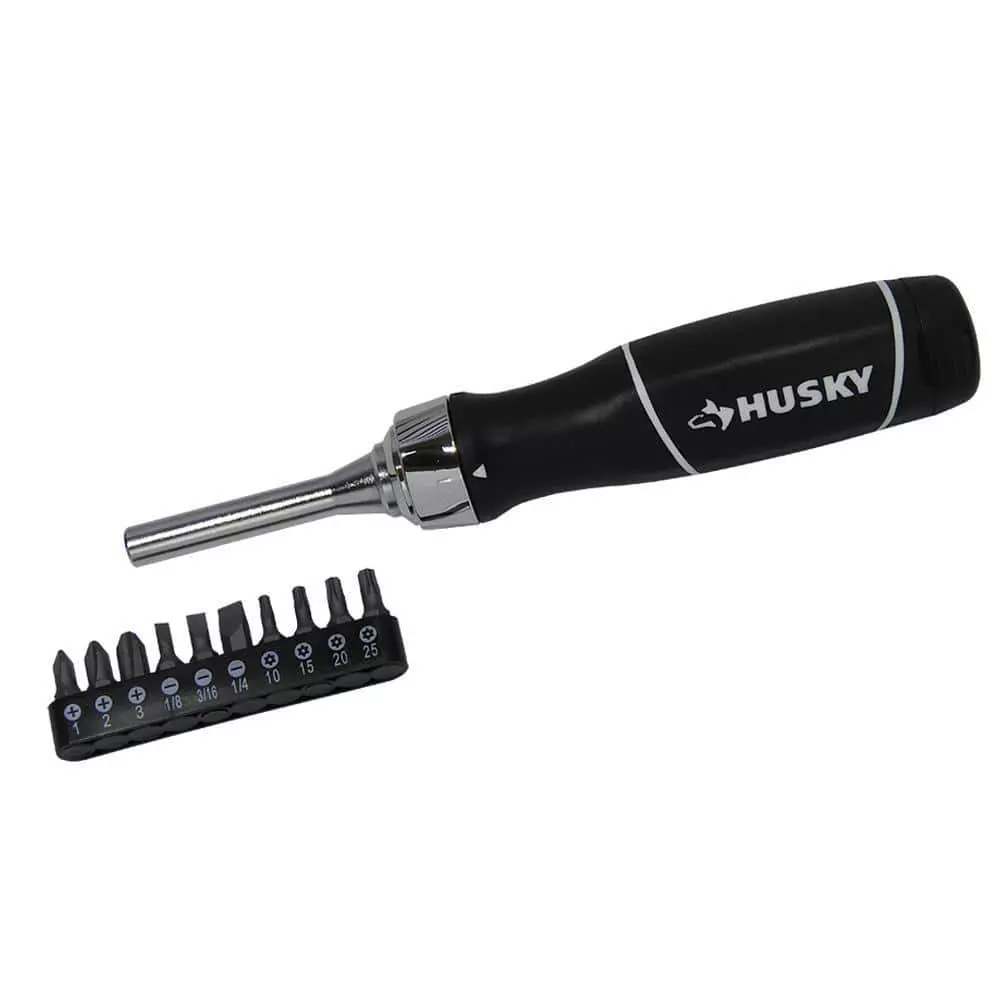 Husky Ratcheting Screwdriver Set (10-Piece) 3 Husky Ratcheting Screwdriver Set (10-Piece)