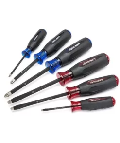 Husky Diamond Tip Magnetic Screwdriver Set (6-Piece)