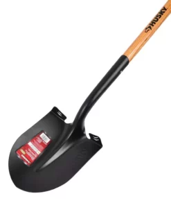 Husky 47 in. L Wood Handle Steel Digging Shovel with Grip -Deals Hand Tools Zone Store husky shovels 618021 c3 1000