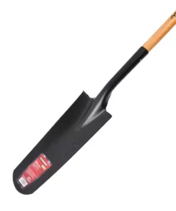 Husky 28 in. D-Grip short Wood Handle Steel Drain Spade -Deals Hand Tools Zone Store husky shovels 618029 c3 1000