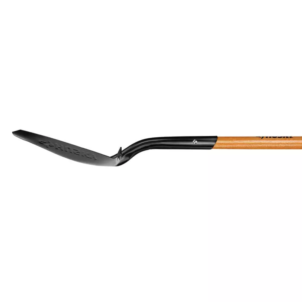 Husky 47 in. L Wood Handle Carbon Steel Transfer Shovel with Grip 5 Husky 47 in. L Wood Handle Carbon Steel Transfer Shovel with Grip - Image 3