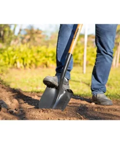 Husky 5-Piece 47 in. L Wood Handle Carbon Steel Digging Shovel with Grip Garden Tool Set -Deals Hand Tools Zone Store husky shovels 78115 944 44 1000