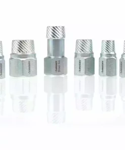 Husky Pipe Nipple Extractor Set (6-Piece) -Deals Hand Tools Zone Store husky specialty plumbing tools 410 391 0111 4f 1000