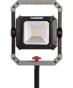 Husky 1000 Lumens LED Portable Work Light -Deals Hand Tools Zone Store husky standing work lights lg302c 10w1 4f 1000