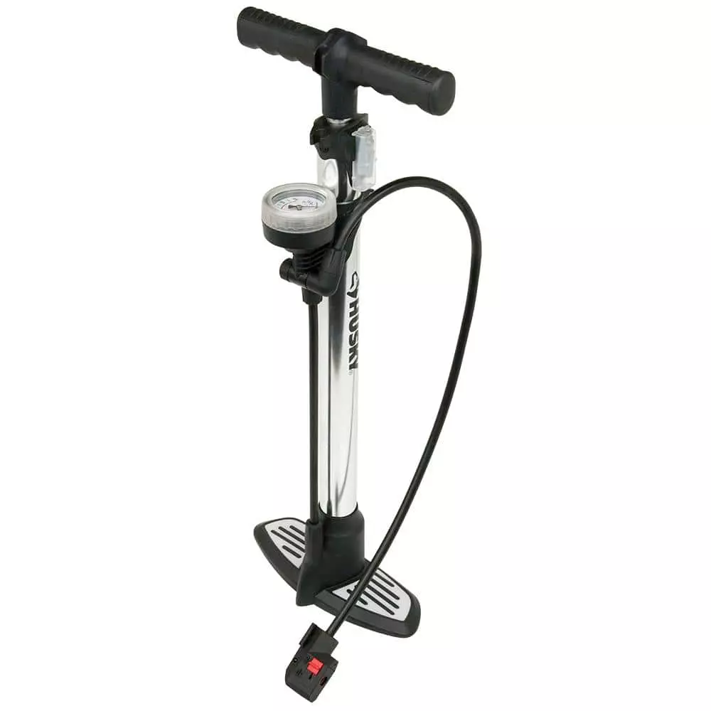 Husky Bicycle Floor Pump 3 Husky Bicycle Floor Pump