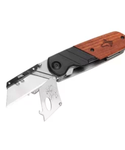 Husky 2-in-1 Folding Utility Knife and Sporting Knife
