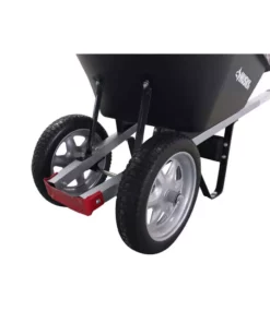 Husky 6 cu. ft. Poly Wheelbarrow with Dual Flat Free Tires -Deals Hand Tools Zone Store husky wheelbarrows wb5 44 1000