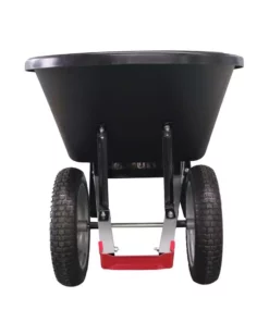 Husky 6 cu. ft. Poly Wheelbarrow with Dual Flat Free Tires -Deals Hand Tools Zone Store husky wheelbarrows wb5 4f 1000