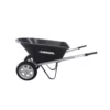 Husky 6 cu. ft. Poly Wheelbarrow with Dual Flat Free Tires -Deals Hand Tools Zone Store husky wheelbarrows wb5 64 1000