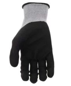 Husky Large ANSI 2 Cut Level Nitrile Coated Impact Work Glove -Deals Hand Tools Zone Store husky work gloves hk37130 lcc6 4f 1000