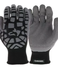 Husky Large Micro Armor Latex Foam Dipped Cut 1 -Deals Hand Tools Zone Store husky work gloves hk37131 lcc9 66 1000
