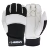 Husky Large Grain Cowhide Water Resistant Leather Performance Work Glove with Spandex Back 1 Husky Large Grain Cowhide Water Resistant Leather Performance Work Glove with Spandex Back -Deals Hand Tools Zone Store husky work gloves hk86025 lcc6 64 1000