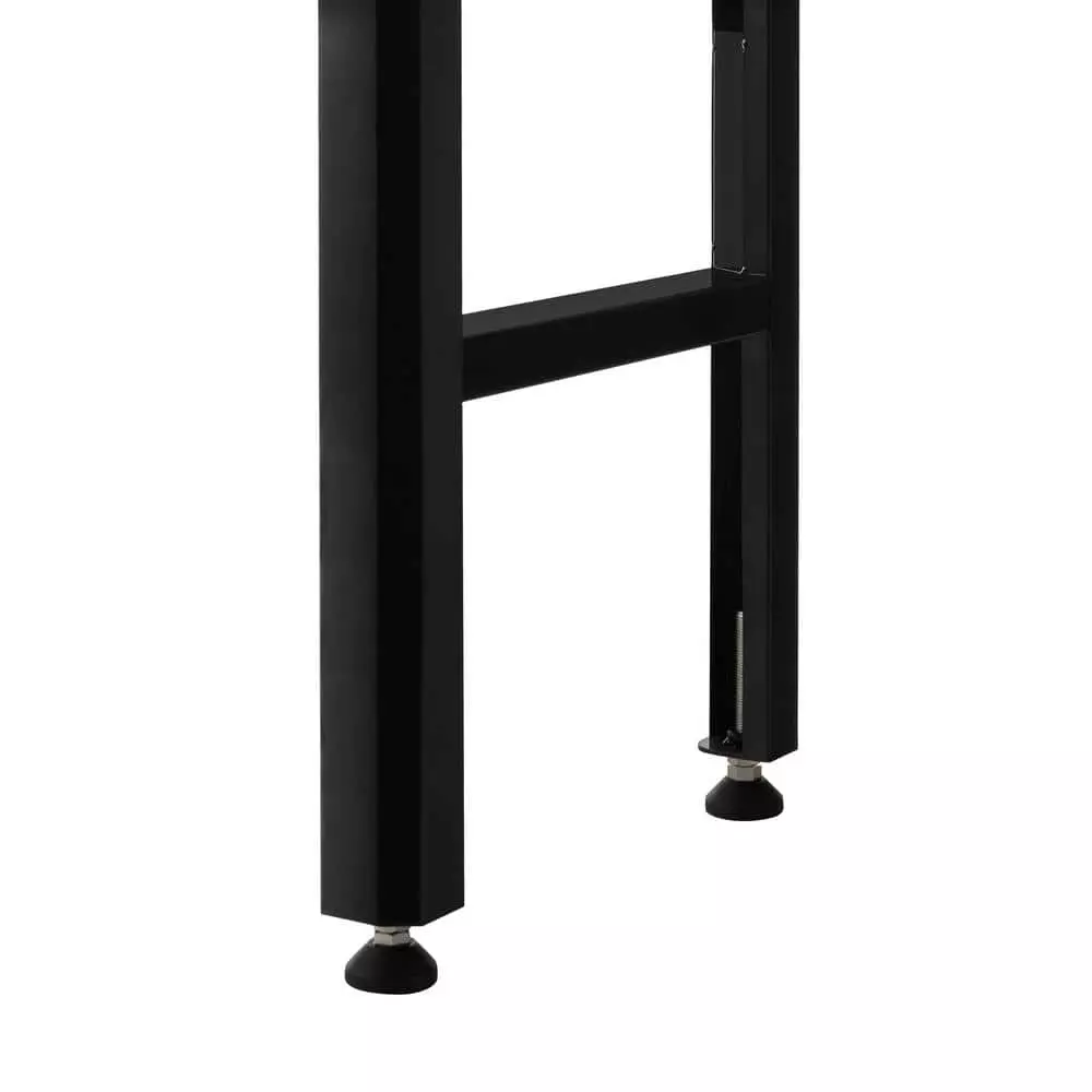 Husky 4 ft. Solid Wood Top Workbench in Black 5 Husky 4 ft. Solid Wood Top Workbench in Black - Image 3