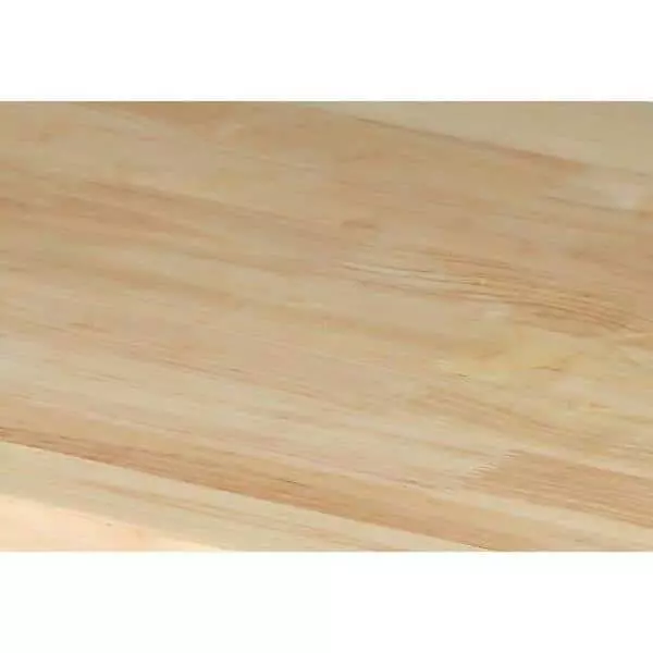 Husky 28 in. Solid Wood Corner Work Surface for Regular Duty Welded Steel Corner Garage Base Cabinet 4 Husky 28 in. Solid Wood Corner Work Surface for Regular Duty Welded Steel Corner Garage Base Cabinet - Image 2