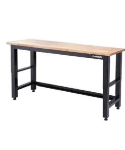 Husky 72 in. Solid Wood Work Surface for Ready-to-Assemble 6-ft. adjustable height workbench 7 Husky 72 in. Solid Wood Work Surface for Ready-to-Assemble 6-ft. adjustable height workbench -Deals Hand Tools Zone Store husky workbenches g7200as us 40 1000