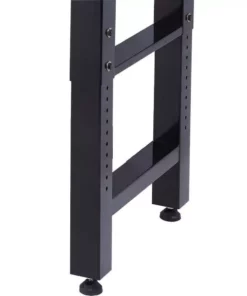 Husky 6 ft. Adjustable Height Solid Wood Top Workbench in Black for Ready to Assemble Steel Garage Storage System -Deals Hand Tools Zone Store husky workbenches g7200s us c3 1000