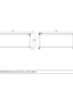 Husky 62 in. Adjustable Height Work Table in White -Deals Hand Tools Zone Store husky workbenches holt62xdbj2 40 1000