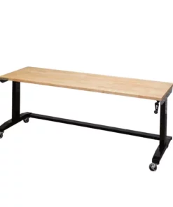 Husky 72 in. Adjustable Height Work Table -Deals Hand Tools Zone Store husky workbenches holt72xdb11 4f 1000