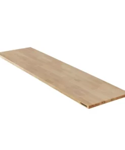 Husky 84 in. Solid Wood Work Surface for Heavy Duty Welded Steel Garage Storage System