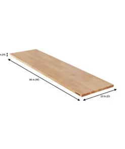 Husky 84 in. Solid Wood Work Surface for Heavy Duty Welded Steel Garage Storage System -Deals Hand Tools Zone Store husky workbenches htc1000003 76 1000