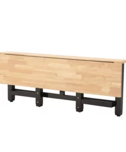 Husky 6 ft. Folding Adjustable Height Solid Wood Top Workbench in Black -Deals Hand Tools Zone Store husky workbenches wsh72fwb 40 1000