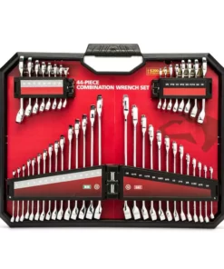 Husky SAE and Metric Combination Wrench Set with Tray (44-Piece) -Deals Hand Tools Zone Store husky wrench sets hcw44pcsmtray 40 1000