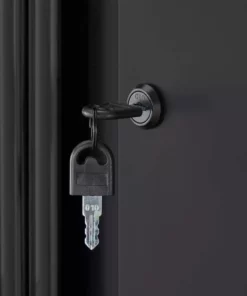 Husky Regular Duty Welded 24-Gauge Steel 2-Door Garage Base Cabinet in Black (24 in. W x 33 in. H x 16 in. D) -Deals Hand Tools Zone Store matte black powder coating husky free standing cabinets g2402b us c3 1000