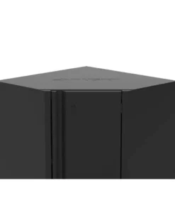 Husky Regular Duty Welded 24-Gauge Steel Corner Garage Base Cabinet in Black (28 in. W x 33.5 in. H x 28 in. D) 13 Husky Regular Duty Welded 24-Gauge Steel Corner Garage Base Cabinet in Black (28 in. W x 33.5 in. H x 28 in. D) -Deals Hand Tools Zone Store matte black powder coating husky free standing cabinets g2801cb us 4f 1000